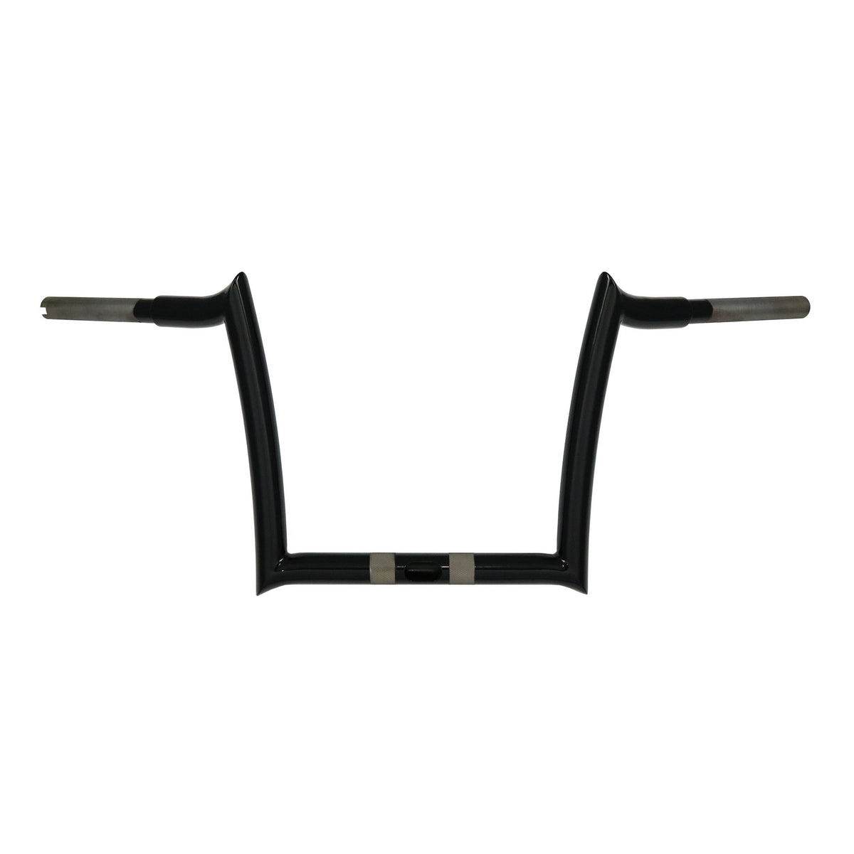BAGGERNATION 14 Inch OEM Monkey Bars for Harley Davidson – Black Handlebar with 9 Inch Pullback