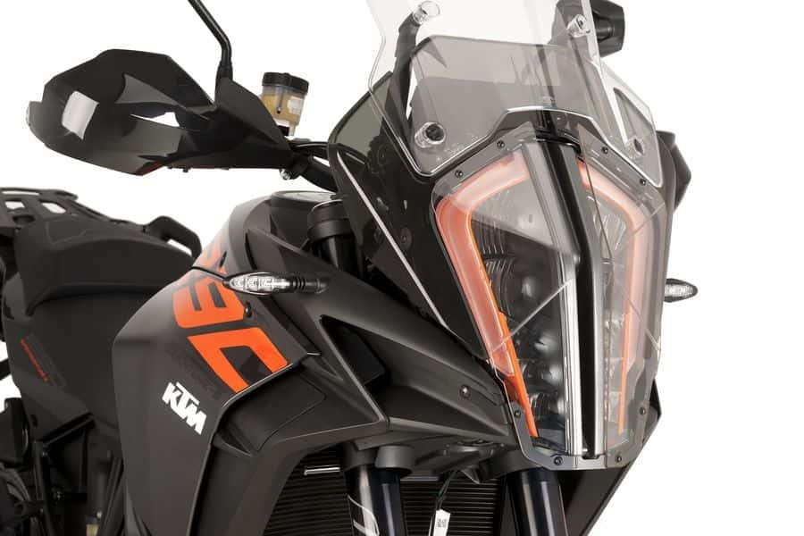 PUIG Headlight Protector for KTM 1290 Super Adventure (2017-2020) - Durable Polycarbonate Shield