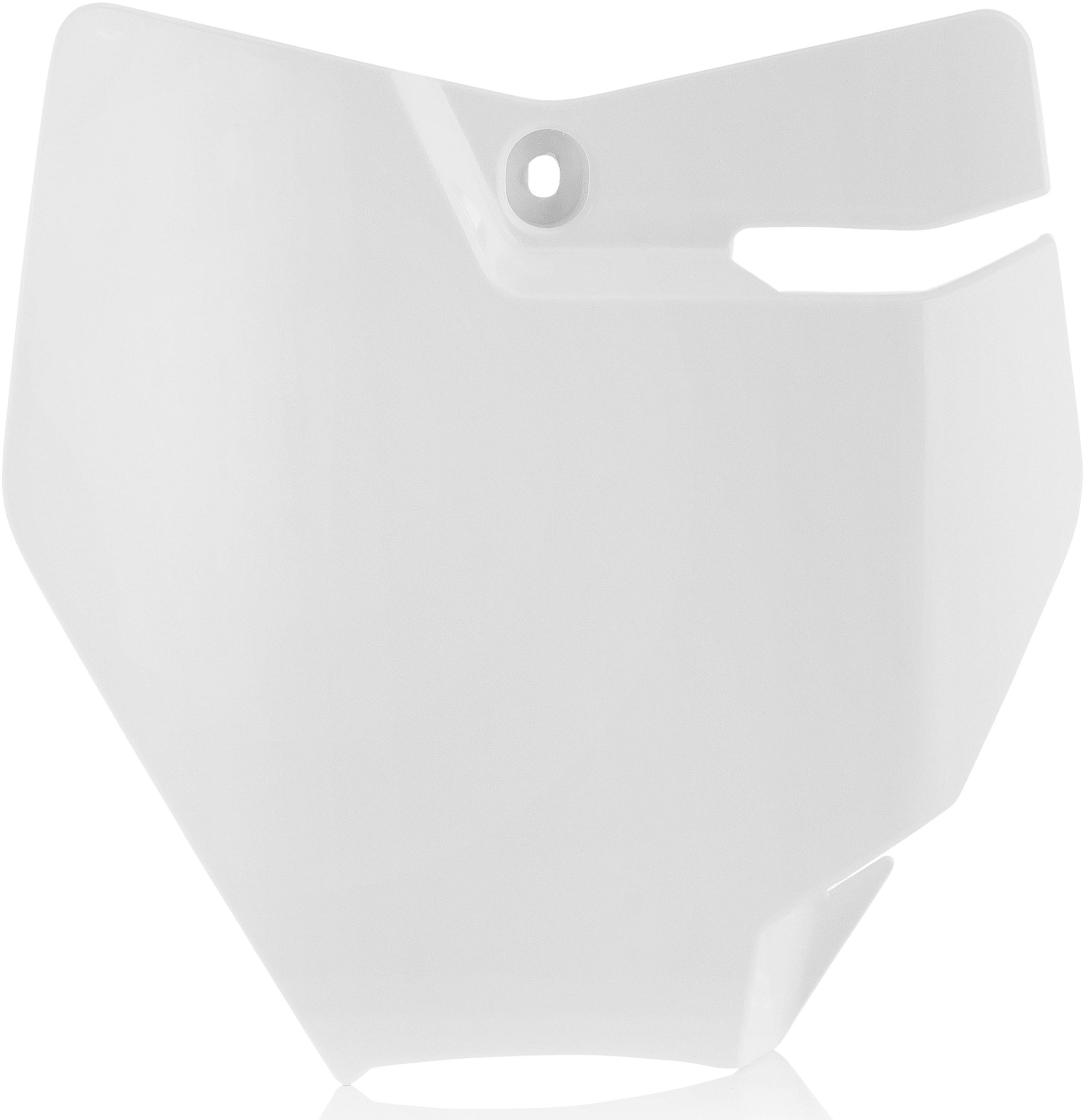 Acerbis Front Number Plate for KTM 65 SX – White Plastic Offroad Replacement Body Part