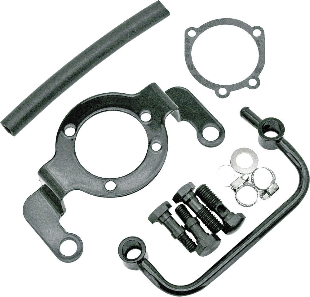 HardDrive Complete Mount Kit with Breather Tube for Harley-Davidson V-Twin Models
