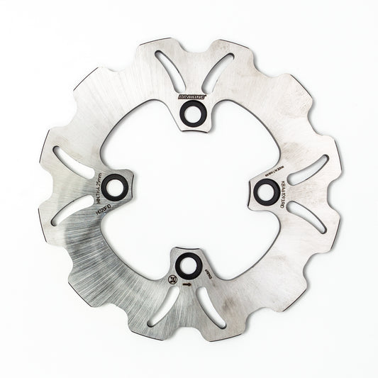 BRAKING HO20FID Rear Wave/Contour Brake Rotor for Honda CN250 Helix