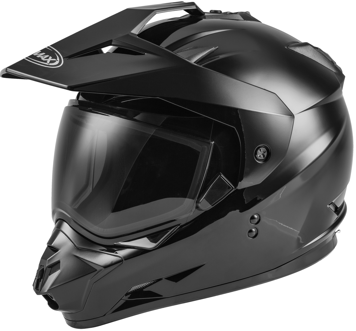 GMAX GM-11 Dual Sport Helmet Black - Small