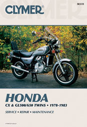 CLYMER Repair Manual for Honda CX/GL500 and 650 Models - Part CM335