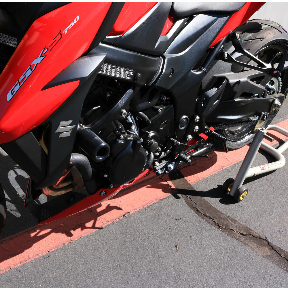 Shogun Motorsports Black Frame Sliders for Suzuki GSX-S750 (Part #750-5619)