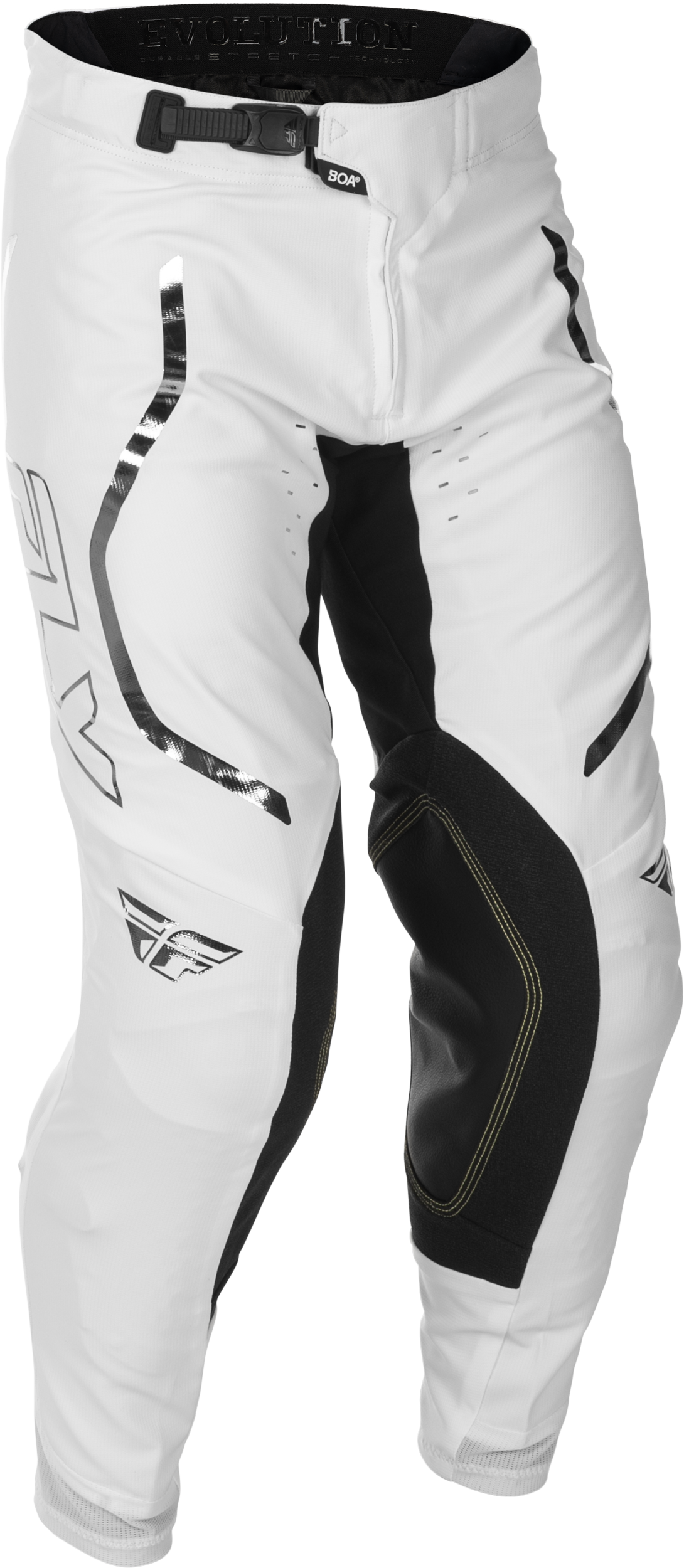 Fly Racing Evolution DST LE Offroad Pants White/Silver US 30
