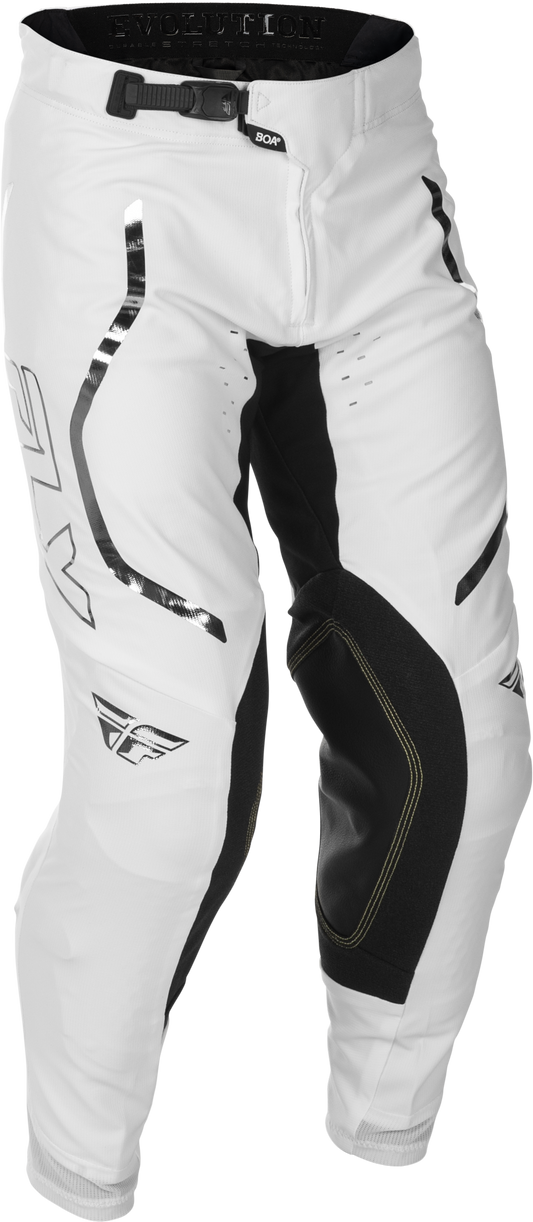 Fly Racing Evolution DST LE Offroad Pants White/Silver US 28