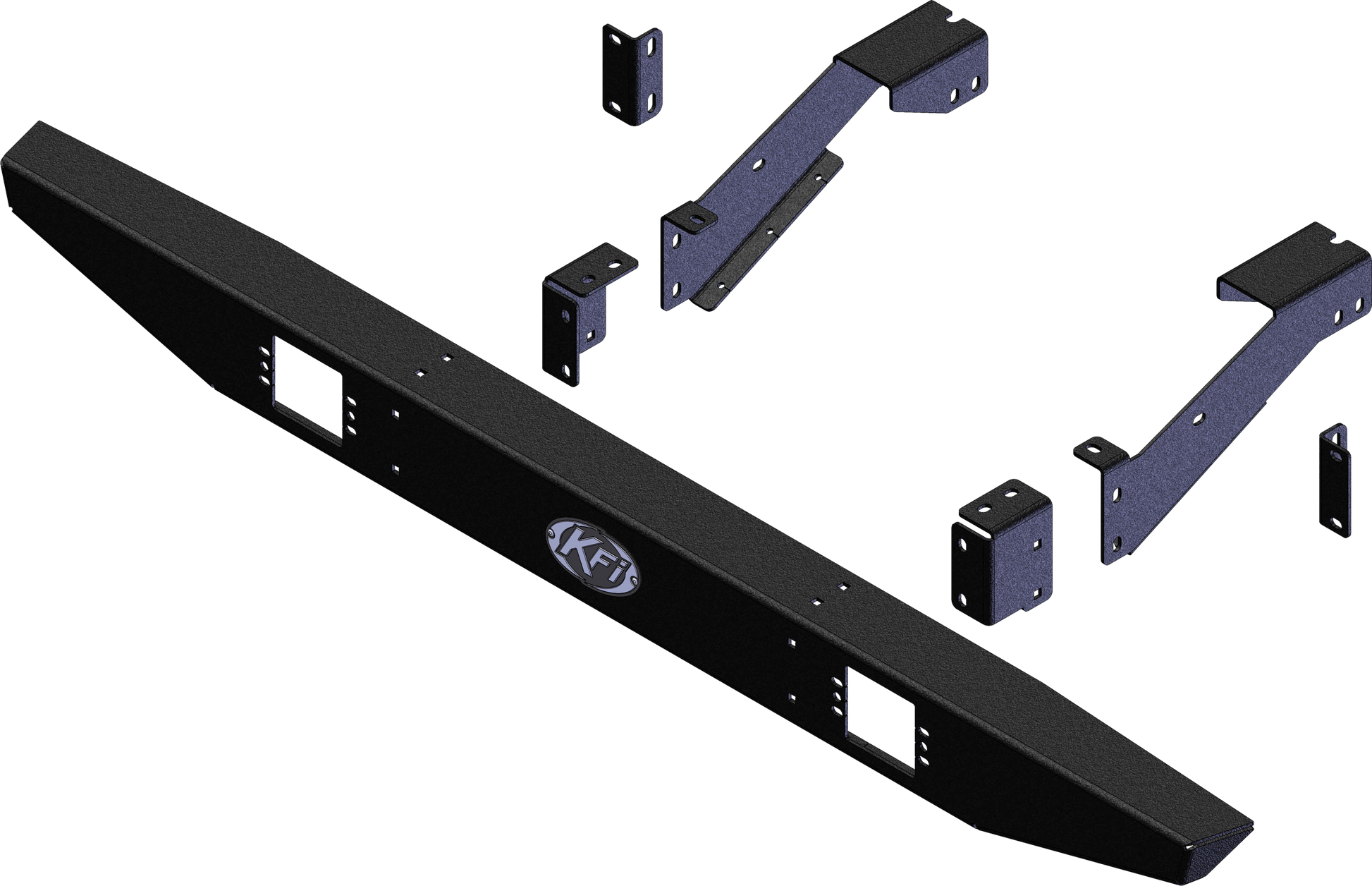 KFI Rear Bumper Pol for Polaris Ranger XP 900 and More