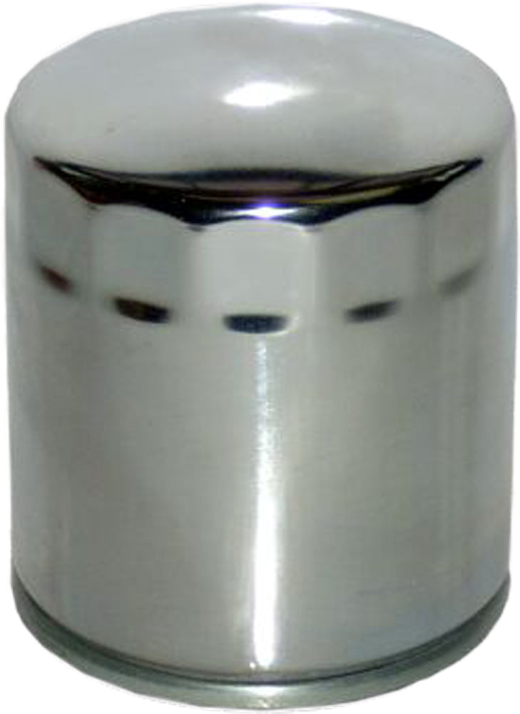 HIFLOFILTRO HF174C Chrome Oil Filter for Harley Davidson V-Rod Models