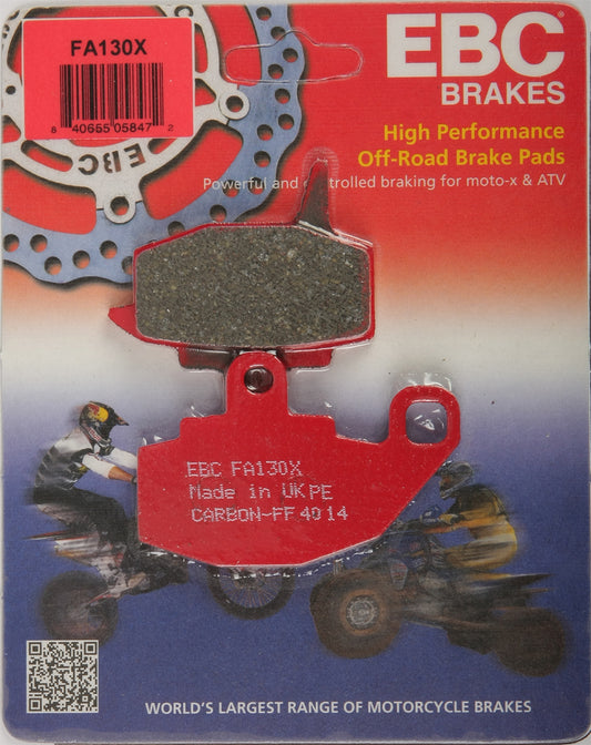 EBC FA130X Brake Pads for Kawasaki KLR650 (1987-1996) | Offroad Performance