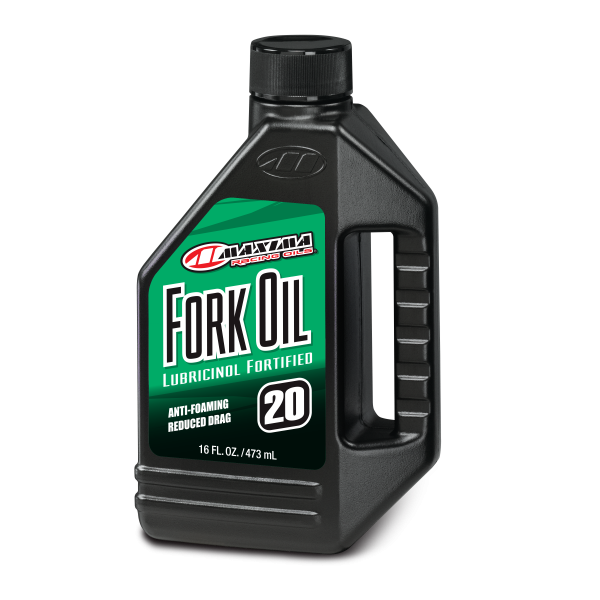 Maxima Fork Oil 20W 16oz – High-Performance Suspension Oil for Forks and Shocks