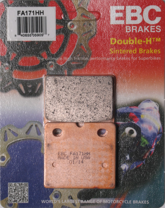 EBC FA171HH Brake Pads for BMW R80R, R100RS, K100LT (OEM Equivalent, Street Segments)