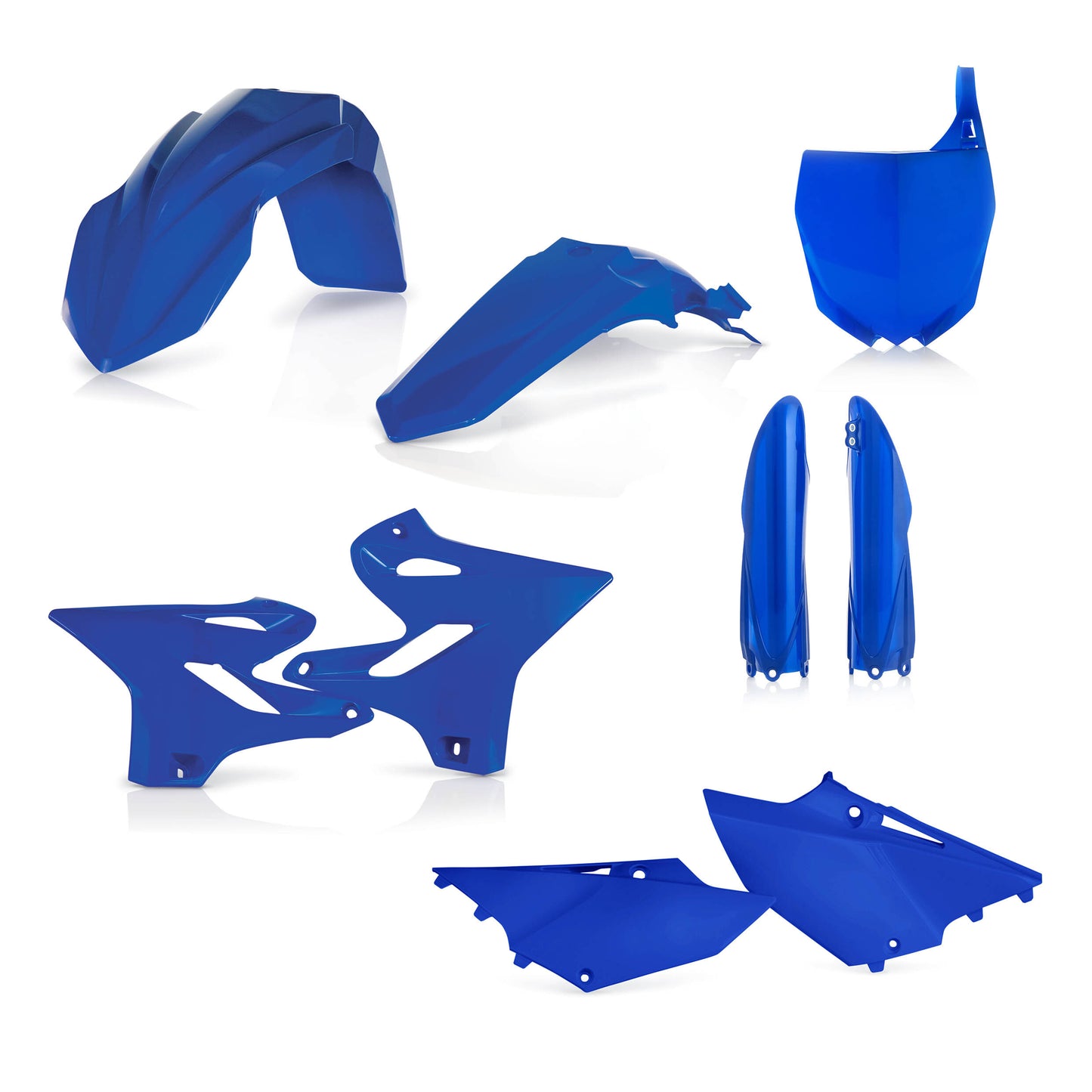 ACERBIS Full Plastic Kit for Yamaha YZ125 & YZ250 2015-2019, Blue