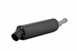 MBRP Single Slip-On Exhaust System with Utility Muffler for Honda TRX300 Fourtrax - Part #AT-7108
