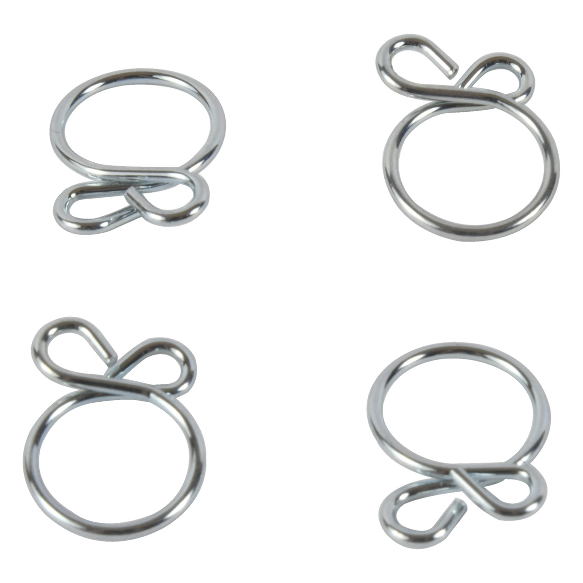 ALL BALLS FS00042 Hose Clamps Refill Kit – Universal Fuel Line and Intake System Fittings