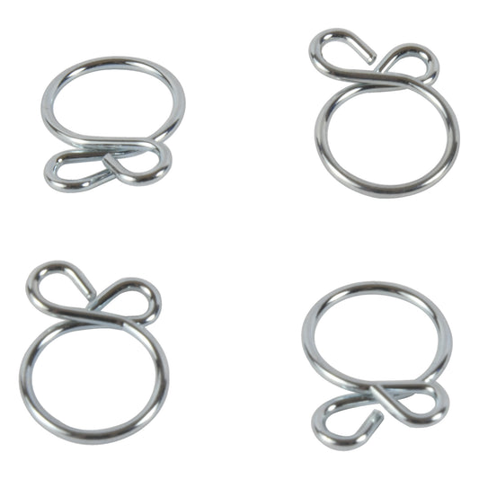ALL BALLS FS00042 Hose Clamps Refill Kit – Universal Fuel Line and Intake System Fittings