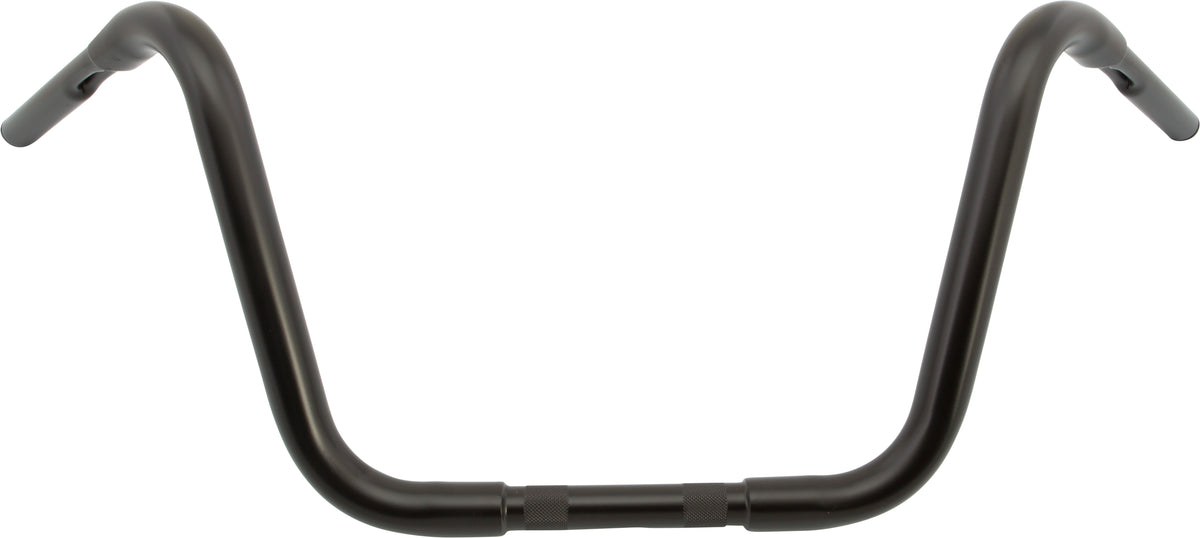 HardDrive 1.25 inch Ape Hanger Handlebars for Harley-Davidson - Black, 12 inch Rise