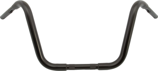 HardDrive 1.25 inch Ape Hanger Handlebars for Harley-Davidson - Black, 12 inch Rise