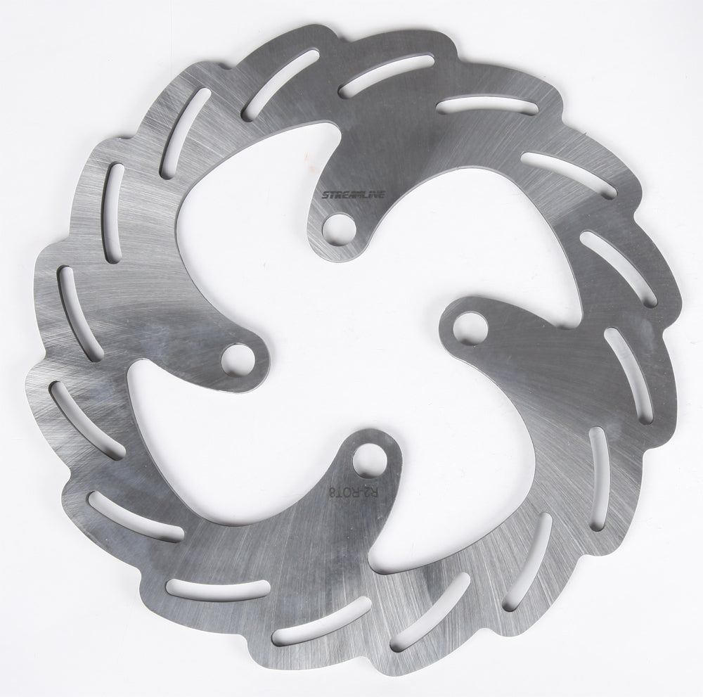 Streamline R2-ROT8 Rear ATV/UTV Brake Rotor – High Carbon Stainless Steel with Laser Cut Cooling Slots