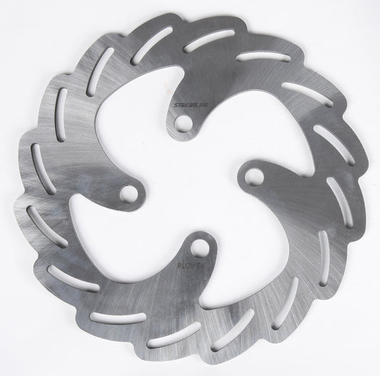 Streamline R2-ROT8 Rear ATV/UTV Brake Rotor – High Carbon Stainless Steel with Laser Cut Cooling Slots