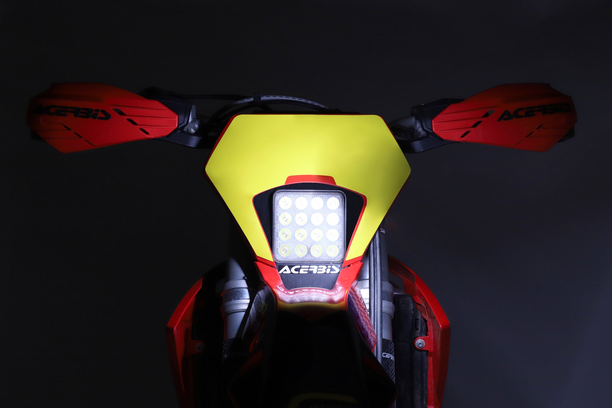ACERBIS VSL Beta Red Offroad Headlight for KTM, Husqvarna, GasGas Bikes - 29867-80004