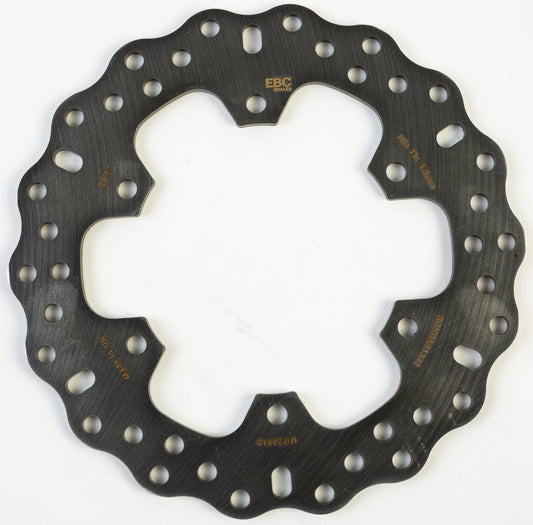EBC Contour Brake Rotor for Yamaha YZF-R1 and YZF-R6 - Rear Wave/Contour Design