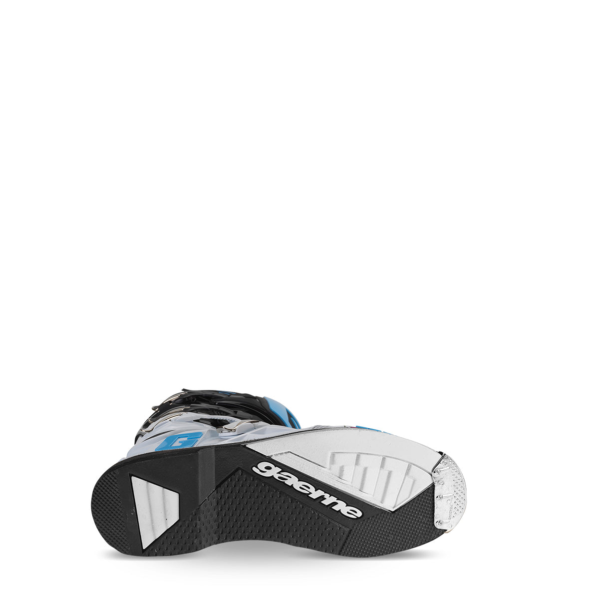 Gaerne SG-12 Offroad Motorcycle Boots Size 12 – Black, White & Carolina Blue