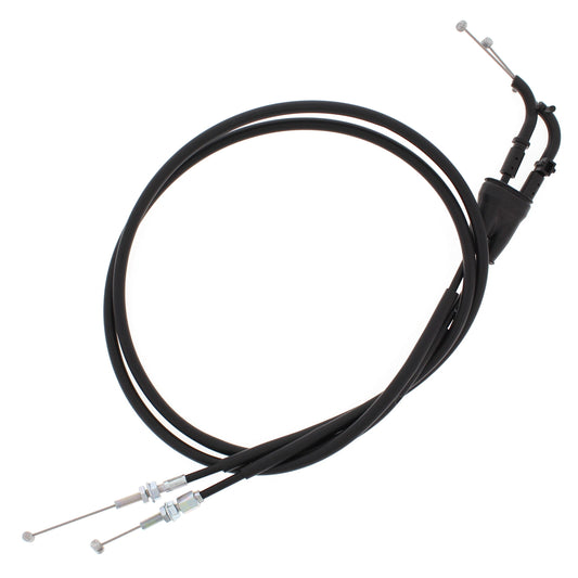 ALL BALLS Throttle Cable for Yamaha WR and YZ Series – Durable Control Line with EPDM Rubber Boot