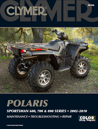 CLYMER Repair Manual for Polaris Sportsman 600/700/800 – DIY ATV/UTV Maintenance Guide