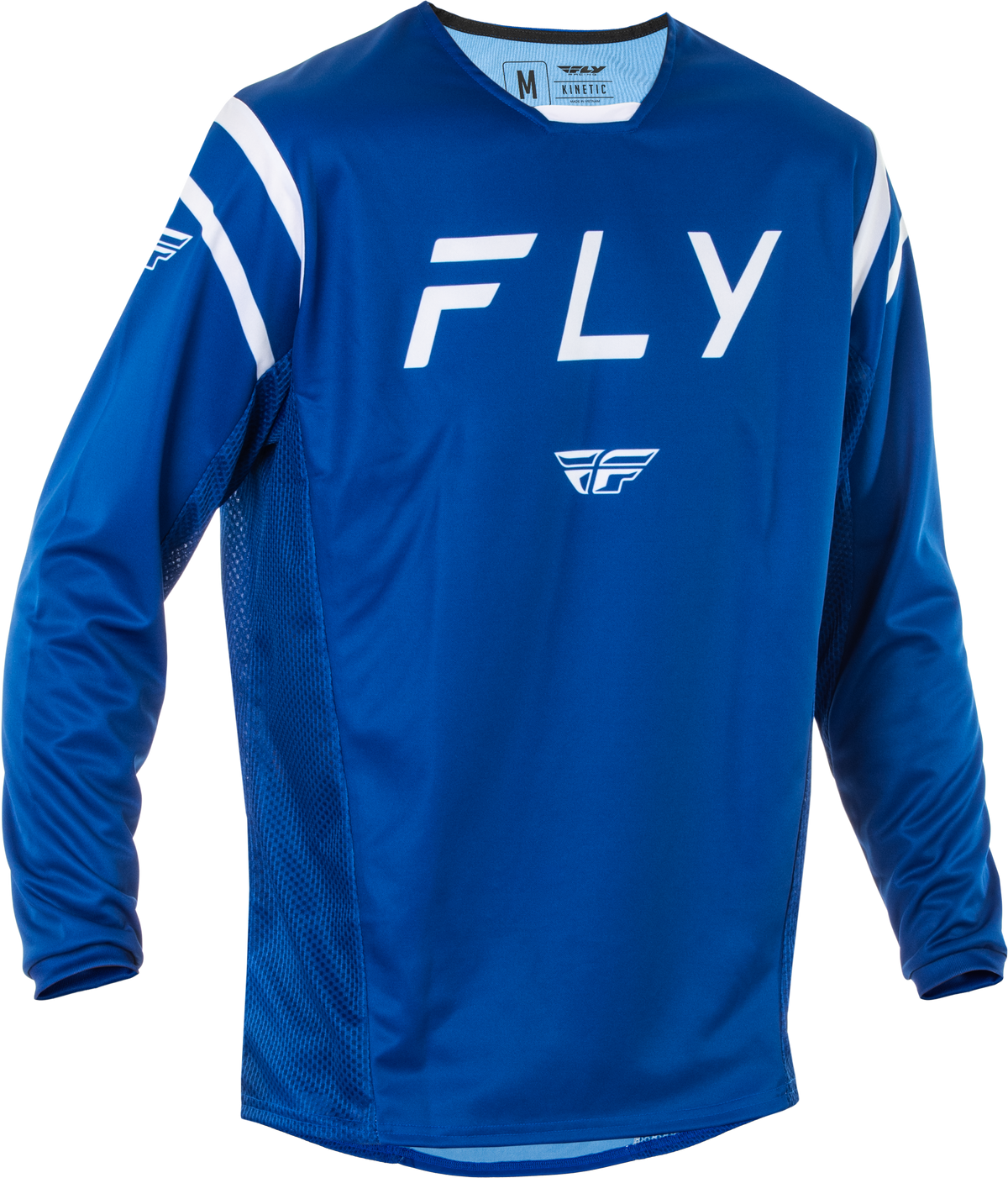 Fly Racing Kinetic Center Jersey Navy/White X-Large – Offroad Performance Shirt