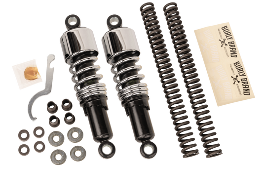 Burly Brand Slammer Kit Chrome for Harley Davidson Softail Heritage Models (1989-1996)