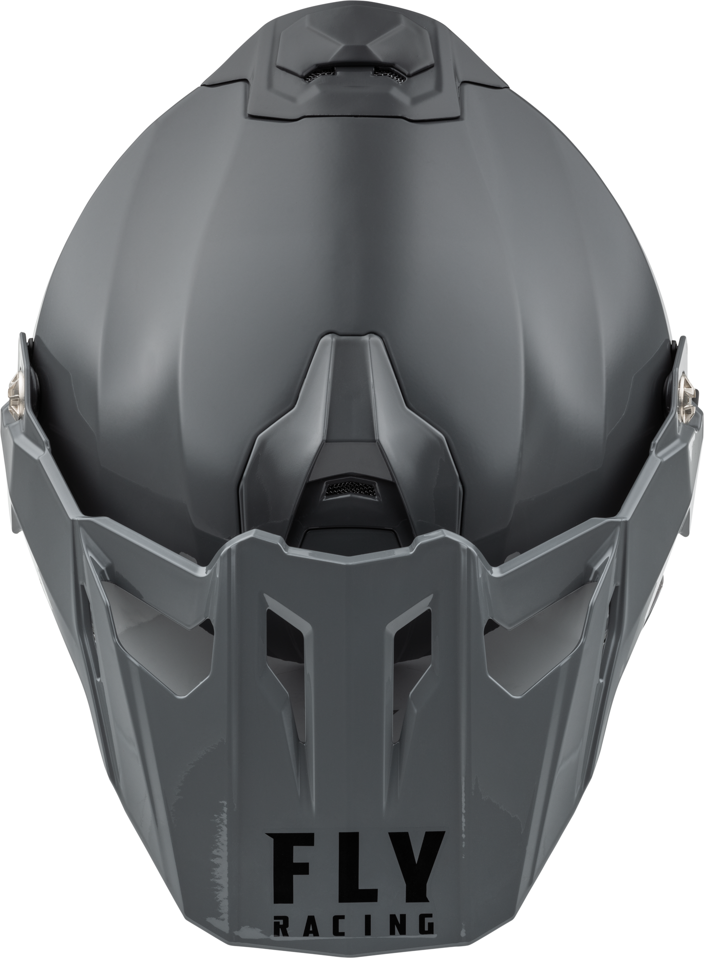 Fly Racing Trekker CW Solid Snow Helmet - Grey, X-Small
