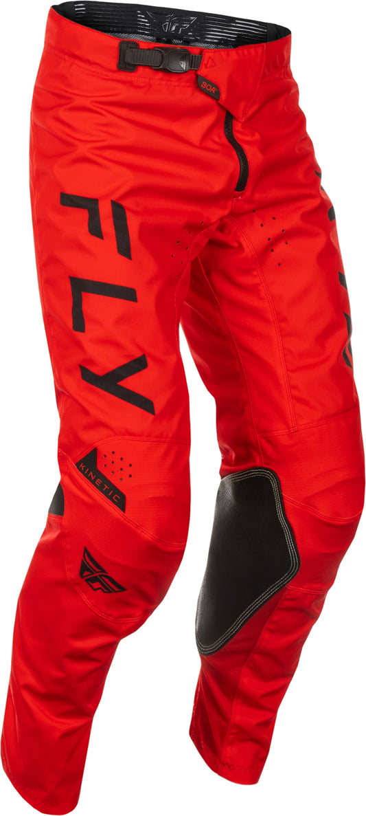 Fly Racing Kinetic Center Offroad Pants Men’s US 40 in Red and Black