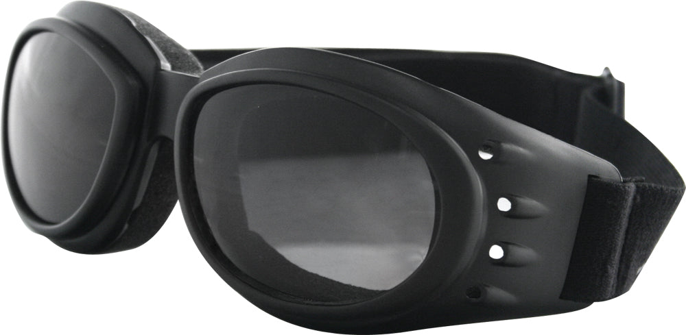 Bobster Cruiser II Sunglasses Black with Impact-Resistant Polycarbonate Lenses and Versatile Features