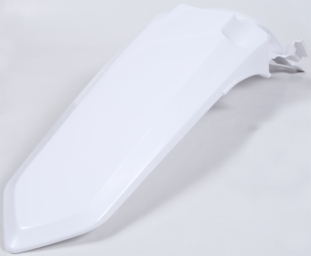 POLISPORT Rear Fender for Yamaha YZ Series Offroad Motorcycles, White