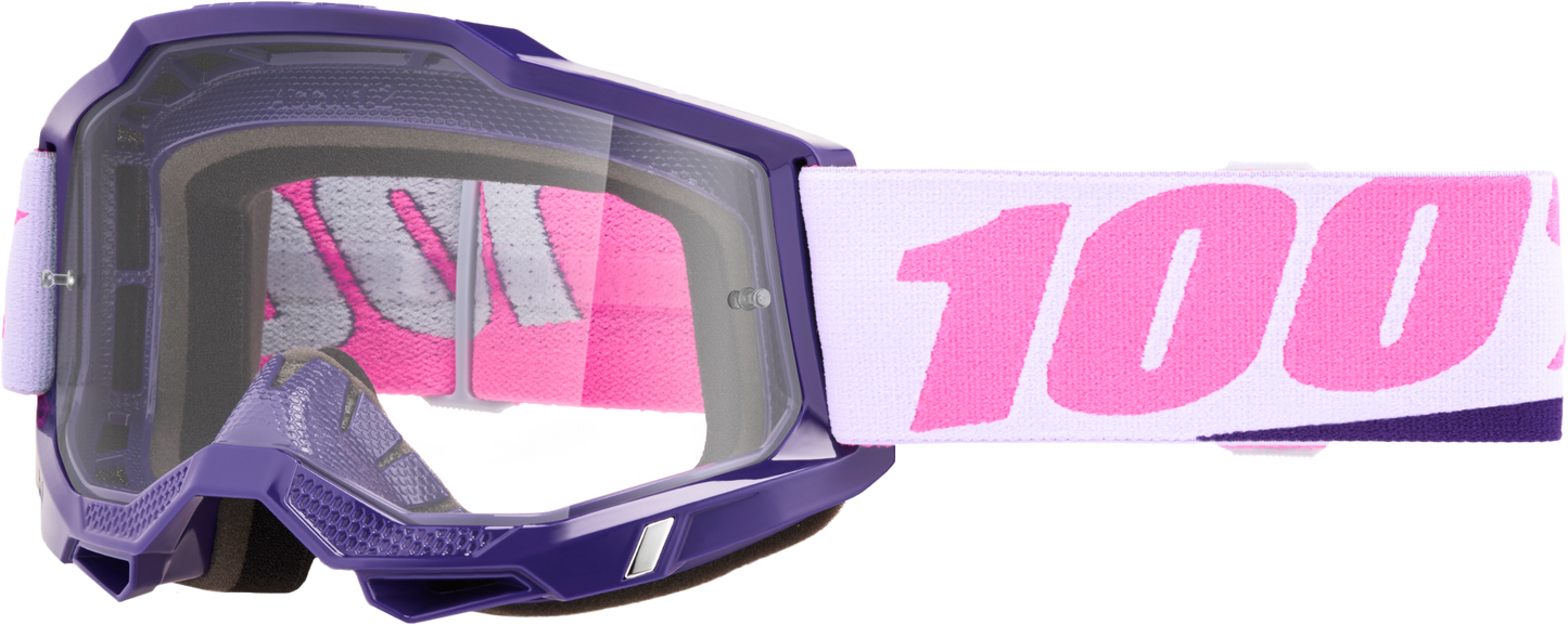 100-PERCENT Accuri 2 Goggle with Clear Lens – Offroad Eyewear for Enhanced Visibility