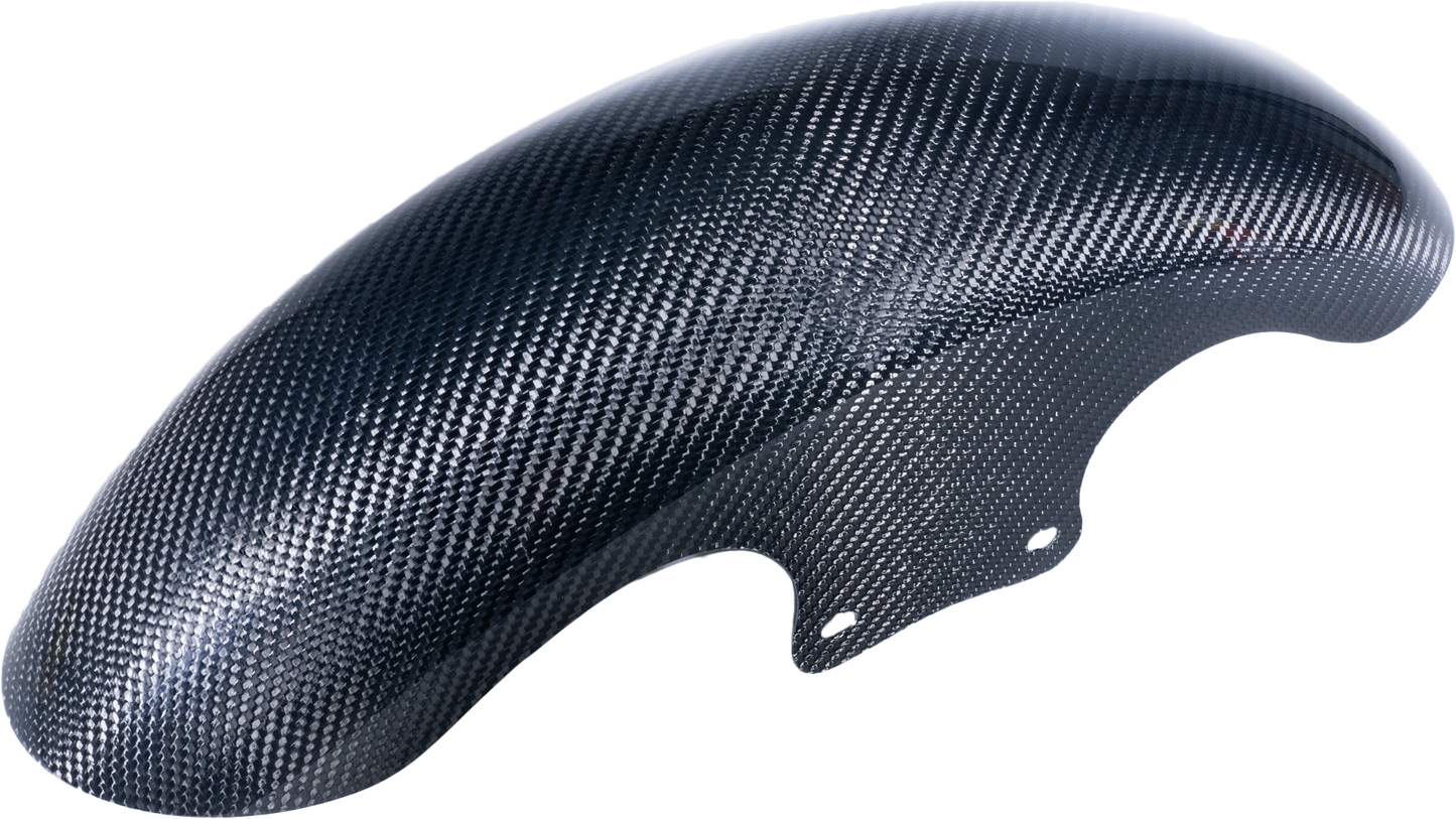 Hofmann Designs Carbon Fiber Short Front Fender for V-Twin Motorcycles