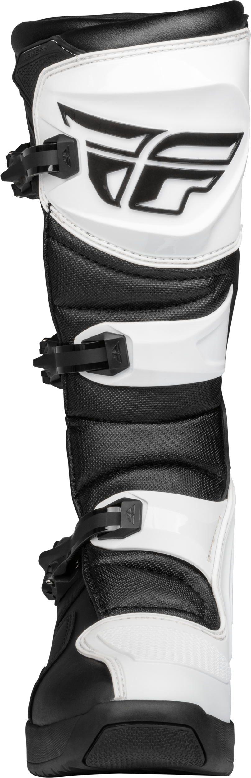 Fly Racing Maverik LT Offroad Boots White/Black US 10 – Durable and Supportive Offroad Footwear