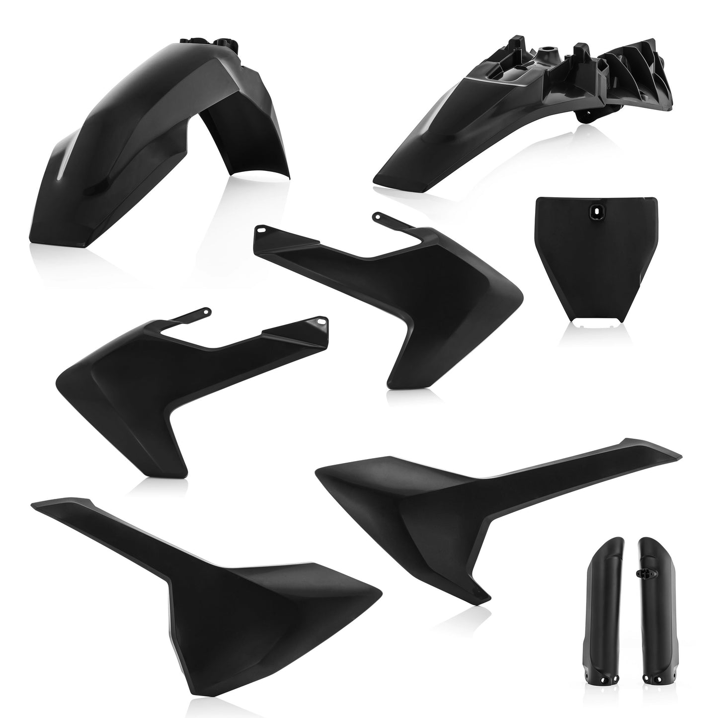 ACERBIS Full Plastic Kit for Husqvarna TC 85 2017-2024 in Black