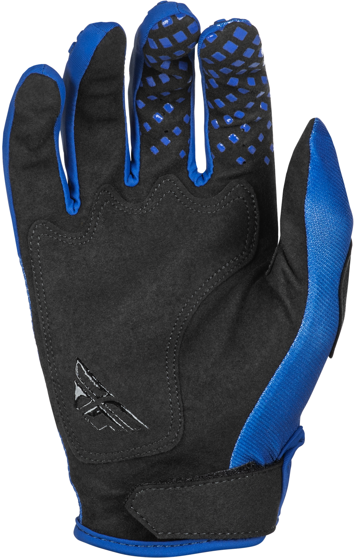 Fly Racing Kinetic Sym Offroad MX Gloves 3X-Large in Ultramarine and Dark Blue