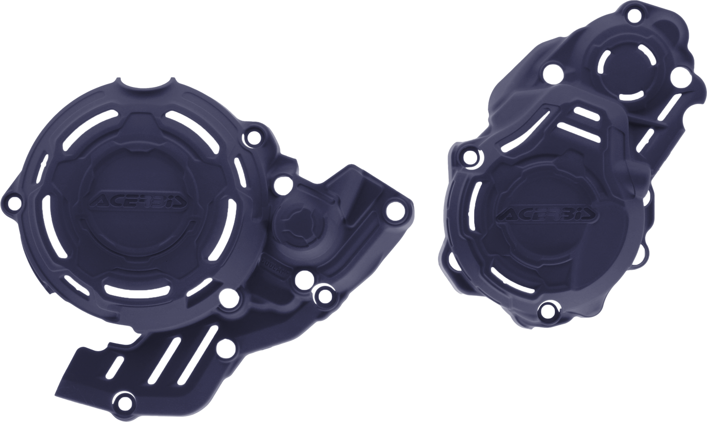 ACERBIS X Power Kit Blue for Husqvarna FE 350w – Offroad Body Guards and Skid Plates