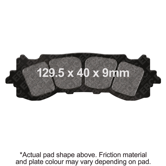 EBC Double-H Sintered Superbike Brake Pads FA717HH for Honda Gold Wing 2018-2019
