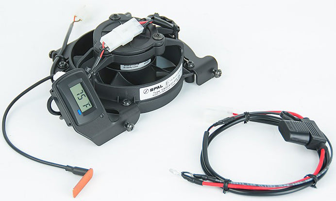 Trail Tech KTM Digital Fan Kit - Temperature Switching Fan for Offroad Engines