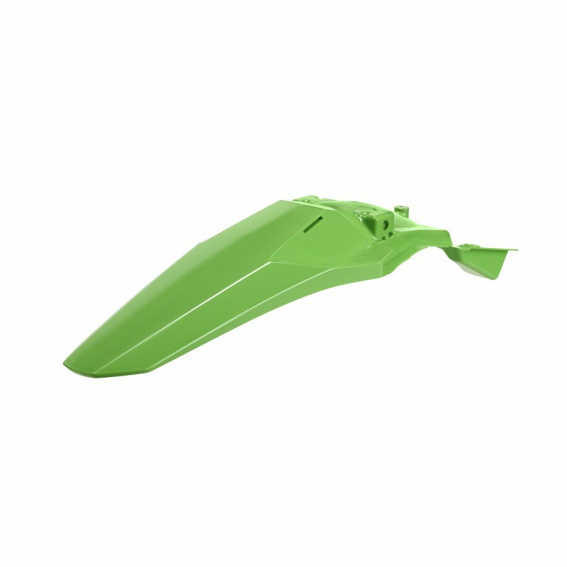 Polisport Rear Fender for Kawasaki KX450F and KX450X – Green Offroad Replacement Body Part
