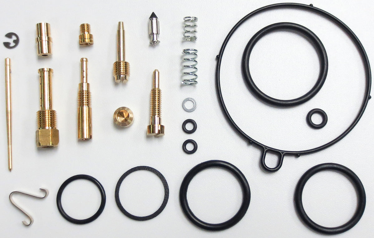 SHINDY Carburetor Repair Kit for Honda TRX90X (2013-2016) - Complete Rebuild Kit with Gaskets, O-Rings, Float Valve, and Jets