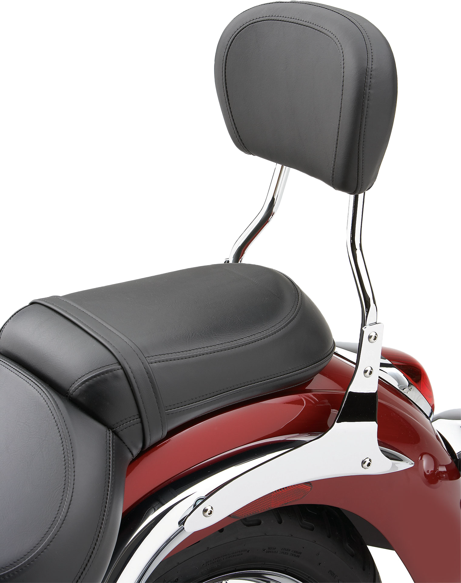 COBRA Short Round Sissy Bar with Pad for Honda VTX1300S 2003-2006