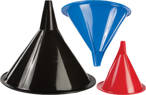 MIDWEST CAN 810867 3-Piece Funnel Set for Fuel and Oil Transfer
