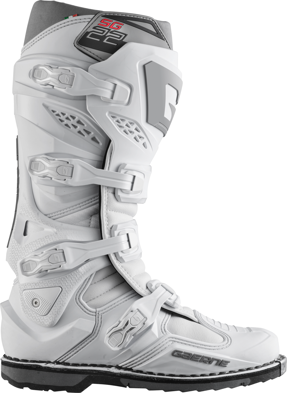 Gaerne SG.22 Offroad Boots for Men - White Size 12