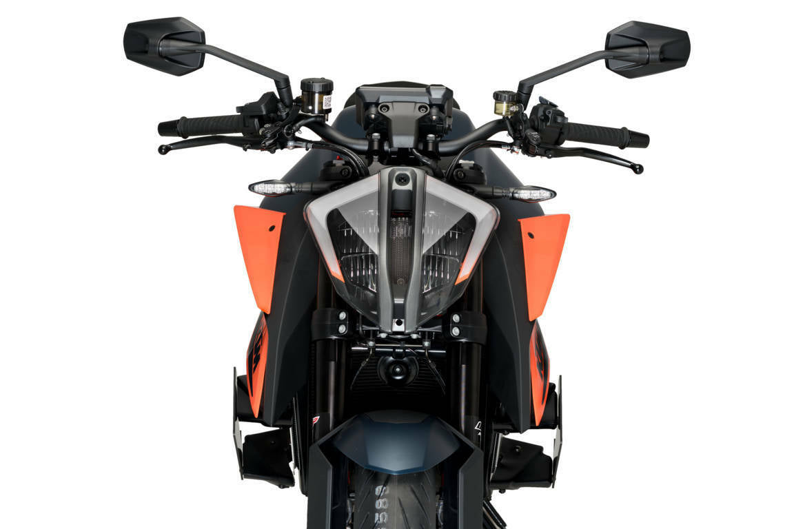 PUIG Downforce Side Spoilers for KTM 1290 Super Duke R - Black