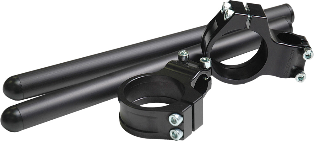 Vortex CL0035K 7 Degree 35mm Black Vortex Clip-On Handlebars for Yamaha RZ350