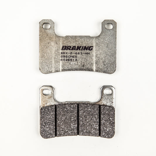 BRAKING Sintered High Performance Front Brake Pad Set for Suzuki and Kawasaki Motorcycles